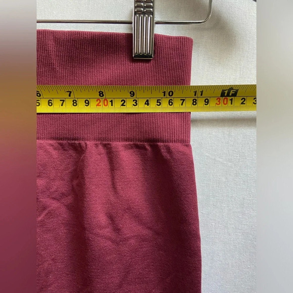 Knix Good To Go Dark Cherry Seamless Legging Sz S - Picture 5 of 7